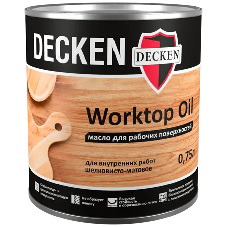 Масло для рабочих поверхностей DECKEN Worktop Oil