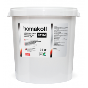 Клей дисперсионный на основе ПВА D3 Homakoll 019М 10 кг